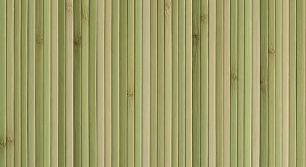 Bamboo wall background green bamboo sticks vertical slats natural texture