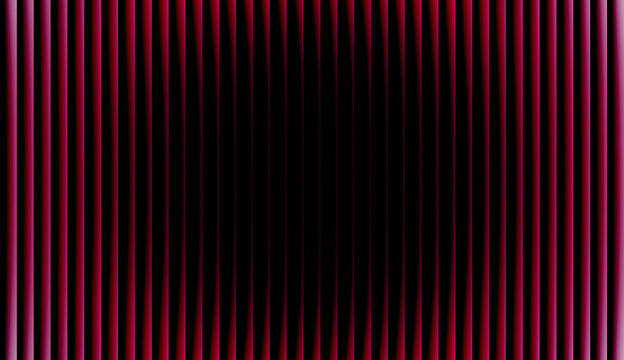 Deep Maroon Red Vertical Ribbed Circular Gradient Abstract Background with Central Black Void Neon Glow Dramatic Flow Design