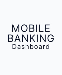 Obraz premium Mobile Banking Dashboard Interface with Fintech App UI, Digital Wallet Overview, Account Balance Screen, Online Banking Features, Transaction History Panel and Financial Management Tools for Modern.