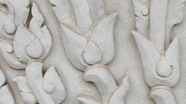 Thai architecture, stucco.