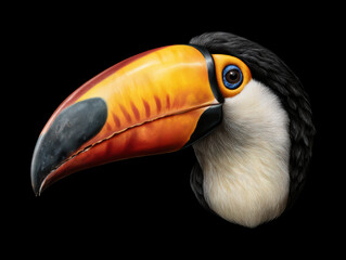 Fototapeta premium close-up of a toucan
