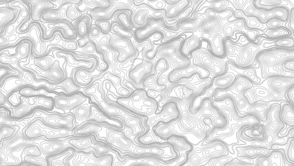 Topographic map background. geographic line map with elevation assignments. Modern design background with wavy pattern. Paper texture Imitation of a geographical map shades. © Mst