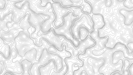 Topographic map background. geographic line map with elevation assignments. Modern design background with wavy pattern. Paper texture Imitation of a geographical map shades. © Mst