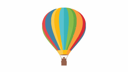 Fototapeta premium Colorful Hot Air Balloon