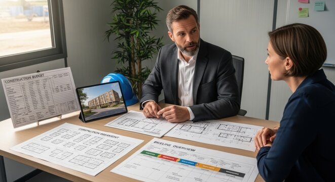 Construction Meeting Discussion Design Plan