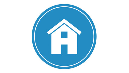 Fototapeta premium House Logo Icon Symbol Home.