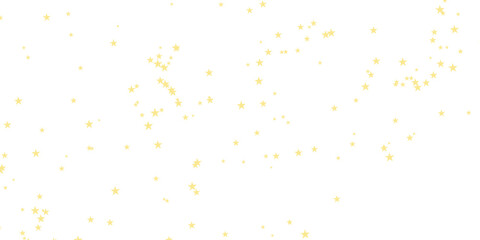 Vector Design Golden stars on white background for celebration and magic © Brishy 