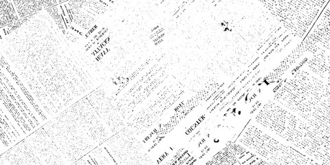 white rough blank dirty old english newspaper page grunge wallpaper texture.