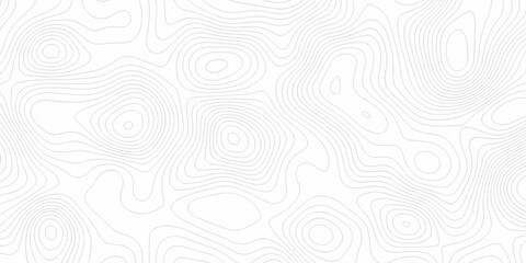 white topography map area. vector topo paper lines. Topographic contour lines grid map pattern design. mountain relief. Contour map. Topo contour paper map texture. © MdLothfor
