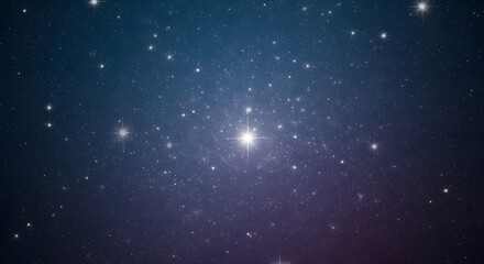 Obraz premium Deep Space Starfield Background