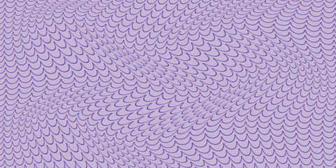 simple mint fish scale wave pattern art for banner poster background. © kowsar