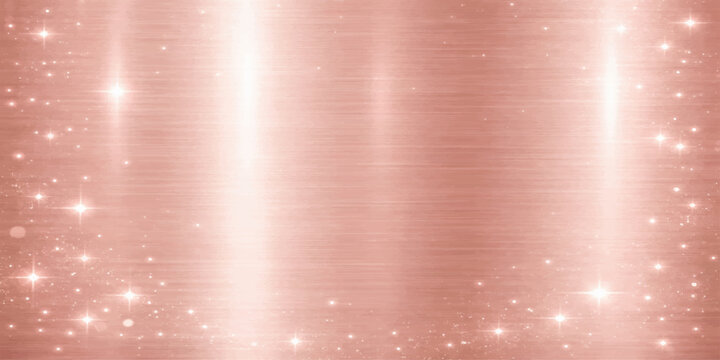 Abstract red background with stars featuring a brushed metallic steel texture and a dark silver gradient on a textured aluminum surface wallpaper