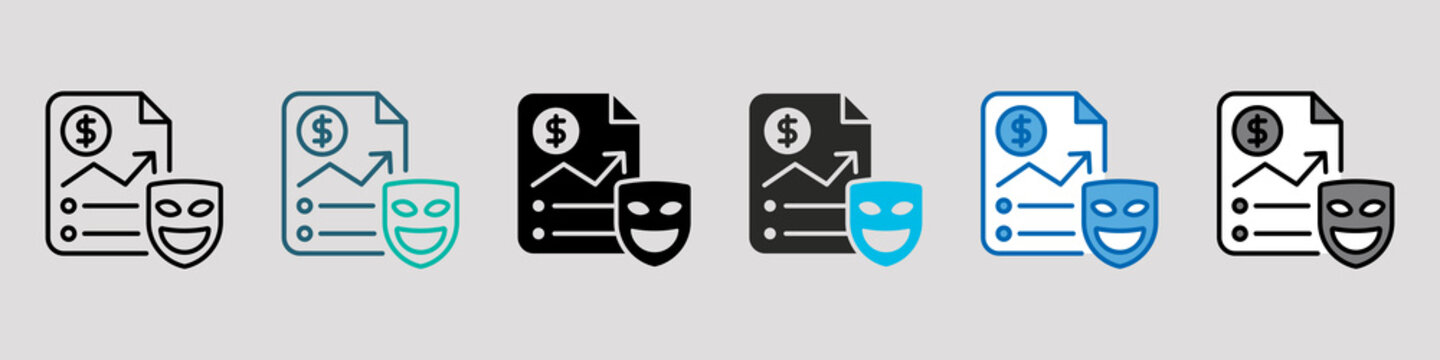 Misrepresentation Single Icon Pack Multistyle