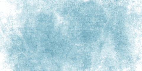 Fototapeta premium Grunge limestone blue wall grunge backdrop texture, watercolor painted mottled blue background, bright ink watercolor textures black paper texture.