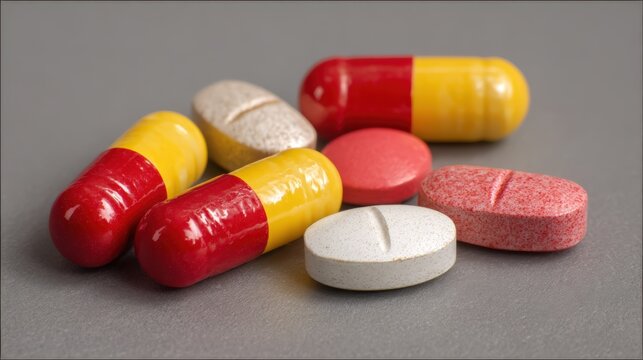 Ephedrine and Phenylephrine Vasopressors Blood Pressure Medication Professional Medical Healthcare Concept