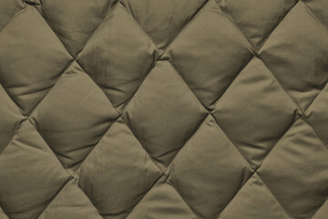 Down Puffer Jacket Fabric Texture Background © KenamiRyoko