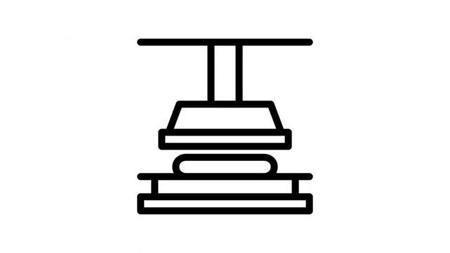press animated icon