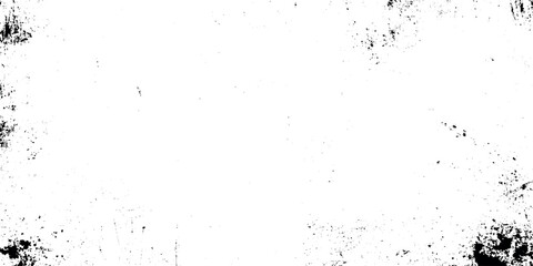Obraz premium speckled grunge texture on white background as Abstract grainy white texture background with fine black grit speckles creating a vintage aesthetic, adding organic depth to minimalist designs. 