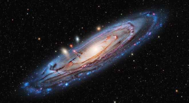 Spectacular Spiral Galaxy M81 - A Cosmic Masterpiece in the Night Sky.