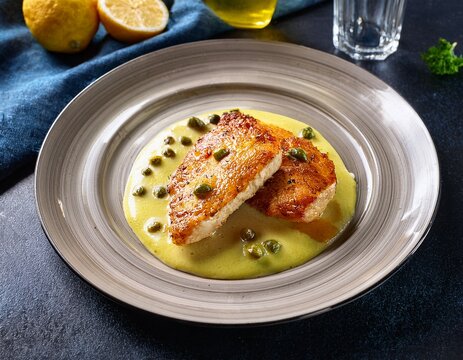delicious chicken piccata with lemon caper sauce