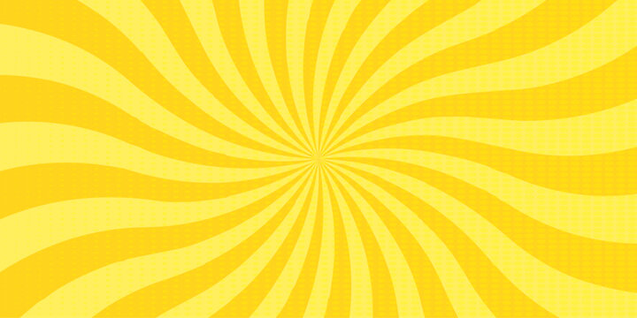abstract red and orange halfton geometric sunbeam ray sum light sunburst texture design.