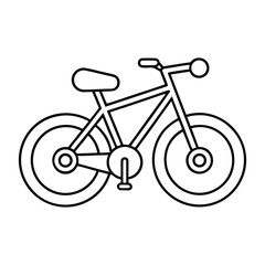 Fototapeta premium A classic bicycle with sturdy frame, two wheels, and handlebars, perfect for a leisurely ride, city commute, or exploring nature with freedom and fun. 