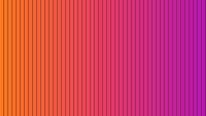 Fototapeta premium Vibrant gradient background with thin vertical lines