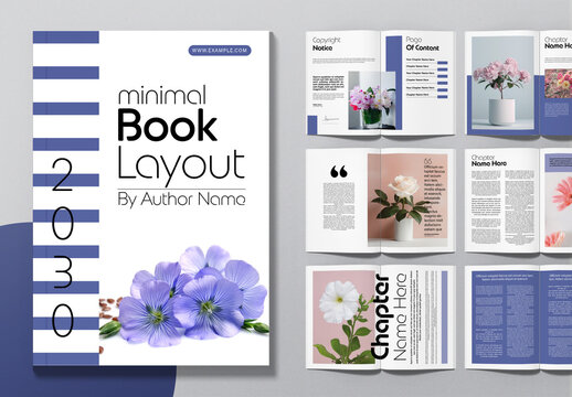 Minimal Book Layout Design