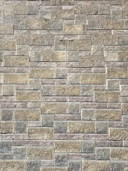 Fototapeta premium Brick Wall Surface Texture With Repeating Masonry Pattern