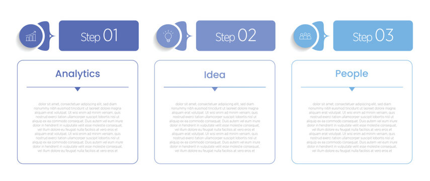 Set of 3 flow infographics illustrating process steps, data movement, and workflow concepts &mdash; clean, modern layouts ideal for business presentations, reports, and digital content.