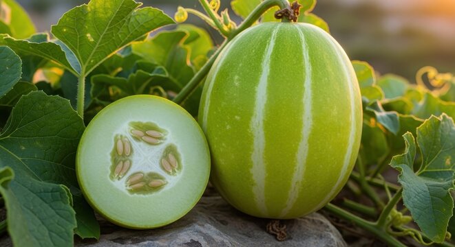 Tinda or Indian round gourd, a popular vegetable in South Asia.