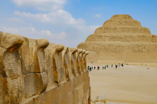 Saqqara Egypt Step Pyramid of Djoser - ancient landmark