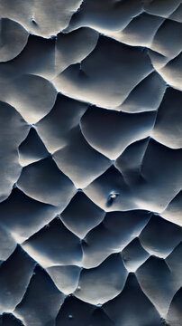 STEM ADF Micrograph of Graphene Moir&eacute; Lattice with Doping