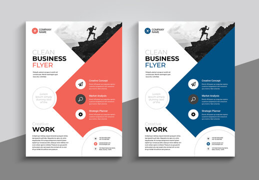 Clean Corporate Flyer Template
