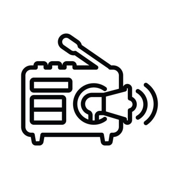 Radio Advertising Icon