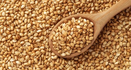 Obraz premium Diabetes friendly finger millet as a wholesome grain option