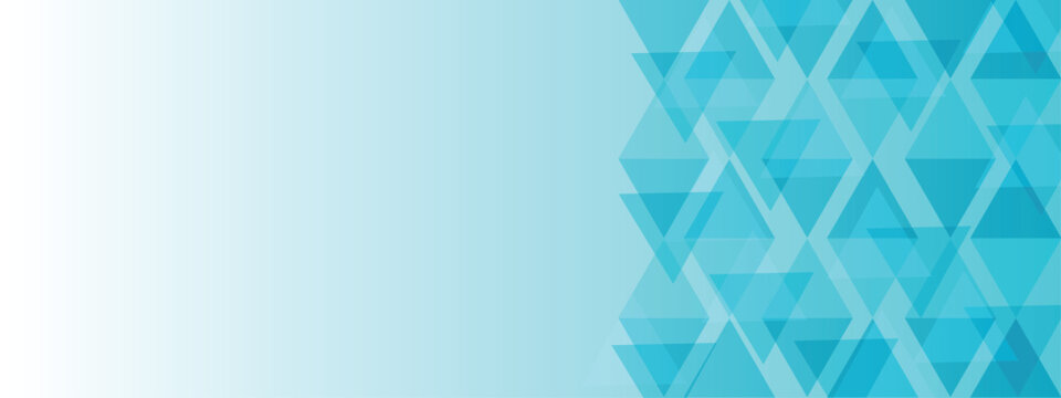 Blue glossy triangles abstract technology background with space for text. Modern background for business and presentation