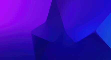 Abstract geometric background with purple and blue hues for technology showroom display