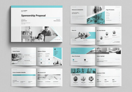 Sponsorship Proposal Template Landscape