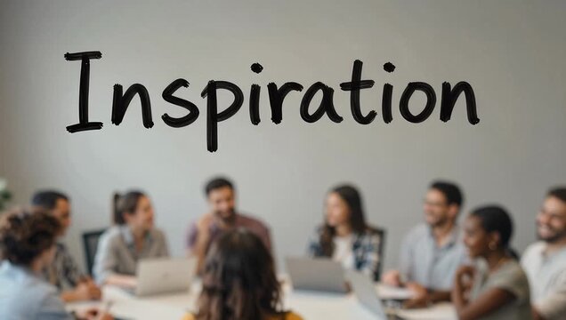 Hand Writing Inspiration in a Collaborative Meeting Setting