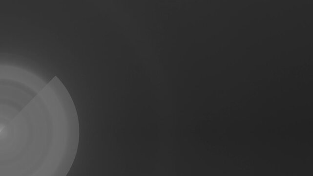 Abstract grayscale image with concentric circles on left and gradients