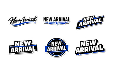 Obraz premium New arrival bold typography sticker design