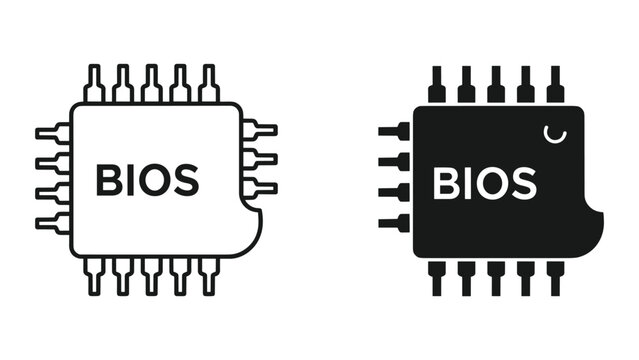 Bios Chip Technology Circuitry Hardware