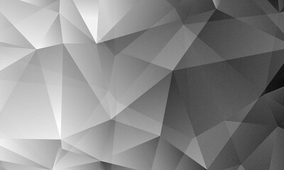 Obraz premium Abstract background polygon pattern low poly triangle shape. Vector multicolored gradient geometric abstract background of effect geometric triangles. Сrystalline structure, crystals, stained glass