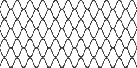 Fototapeta premium Mesh texture for fishing nets. Seamless pattern for sportswear or soccer goal, volleyball net, basketball hoop, hockey, athletics. Abstract net background for sports