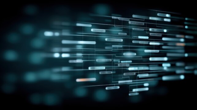 Dynamic data visualization event abstract background digital content technology environment futuristic viewpoint