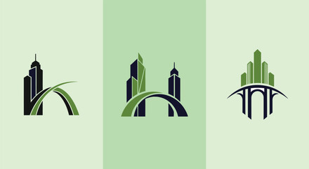 City Skyline Logo Designs