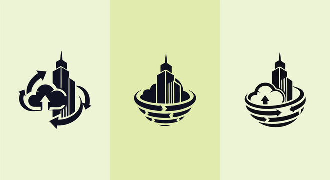 City Skyline Logo Designs (2)