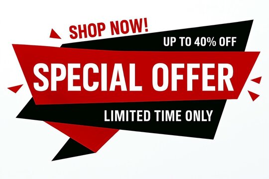 Exciting limited time special offer with significant discounts available now