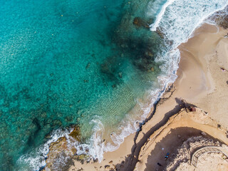 Cala Comte ibiza - Drone view